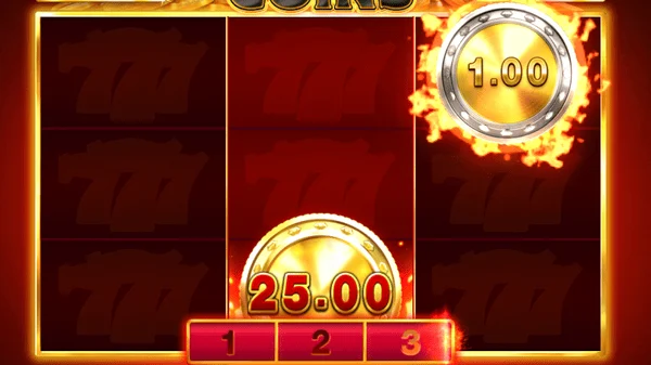 免費遊戲是不斷拉機台直到銀幣沒有掉落在盤面上為止